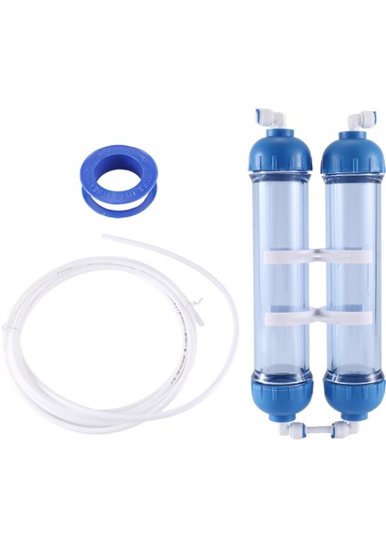 Su Filtresi 2 Adet T33 Kartuş Konut Diy T33 Kabuk Filtre Şişesi 4 Adet Bağlantı Parçaları Su Arıtıcısı Ters Osmoz Sistemi (Yurt Dışından) modelleri