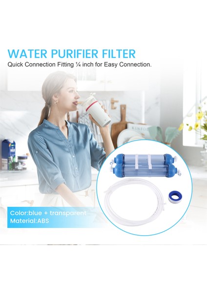 Su Filtresi 2 Adet T33 Kartuş Konut Diy T33 Kabuk Filtre Şişesi 4 Adet Bağlantı Parçaları Su Arıtıcısı Ters Osmoz Sistemi (Yurt Dışından) fırsatları