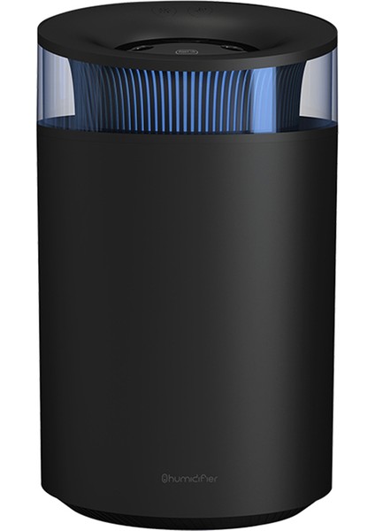 2.5l Dilsiz Masaüstü Nemlendirici Yağ Aroma Difüzör Ofis Ev Için Serin Mist Ultrasonik Hava Nemlendirici, Siyah (Yurt Dışından)