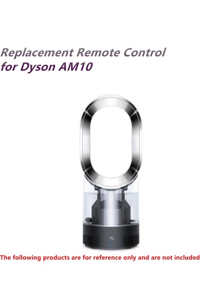 Dyson AM10 Nemlendirici Fan Hava Temizleme Fanı Gümüş Için Yedek Uzaktan Kumanda (Yurt Dışından)