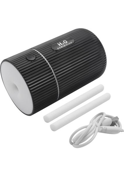 Nemlendirici, 7 Renk Nefes Işıklı Renkli Serin Mini USB Nemlendirici, Otomatik Kapatma, Araba, Ofis, Yatak Odası Siyah (Yurt Dışından) fiyatları