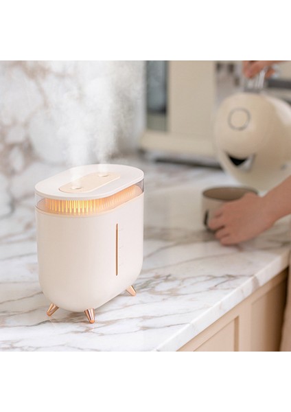 2000ML Çift Memeli Hava Nemlendirici Difüzör Coloful LED Serin Mist Maker Sisleyici Ev Ofis Için Beyaz (Yurt Dışından) fiyatları
