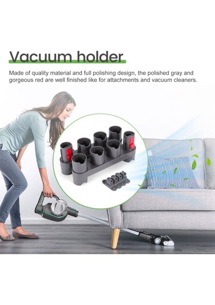 Dyson V15 V11 V10 V8 V7 Elektrikli Süpürge Tutucu Aksesuarları Duvar Montajı Için Aksesuar Braketi (Yurt Dışından)