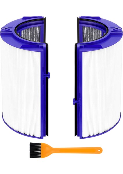 Dyson TP06 HP06 PH01 PH02 Hava Temizleme Cihazı Gerçek Hepa Filtre Seti Için Hepa Filtre Yedek Parça Parça 970341-01 ile Karşılaştırın (Yurt Dışından)