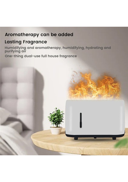 Alev Nemlendirici Aroma Yayıcı 200 ml Nemlendirici Ev Oturma Odası Ofis Için Koku Yatıştırıcı Uyku Atomize Siyah Abd Plug (Yurt Dışından) fiyatları