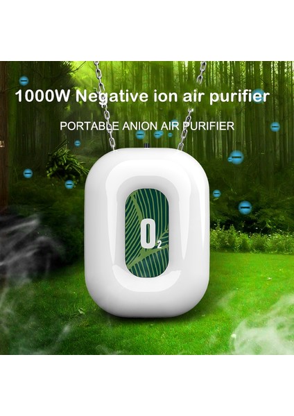 Kişisel Giyilebilir Hava Temizleyici Kolye Mini Taşınabilir Hava Spreyi Ionizer Negatif Iyon Jeneratörü Seyahat Için Kırmızı (Yurt Dışından) fiyatları