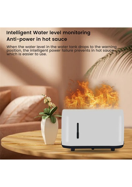 Alev Nemlendirici Aroma Yayıcı 200 ml Nemlendirici Ev Oturma Odası Ofis Koku Yatıştırıcı Uyku Atomize Beyaz Ab Tak (Yurt Dışından) modelleri