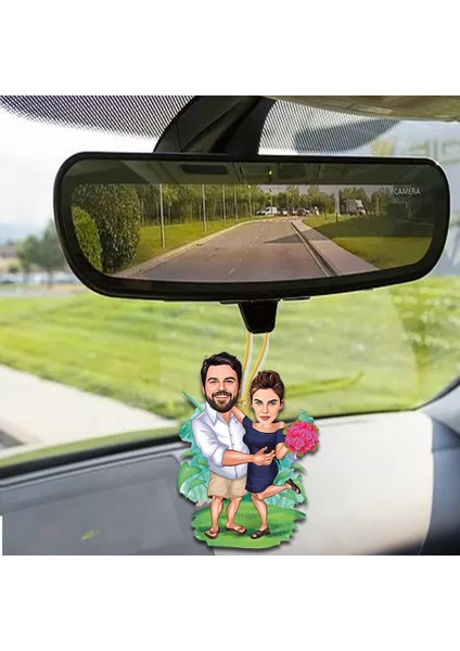 Arkadaş Veya Yakını Best Frident Araba Dikiz Ayna Süsü