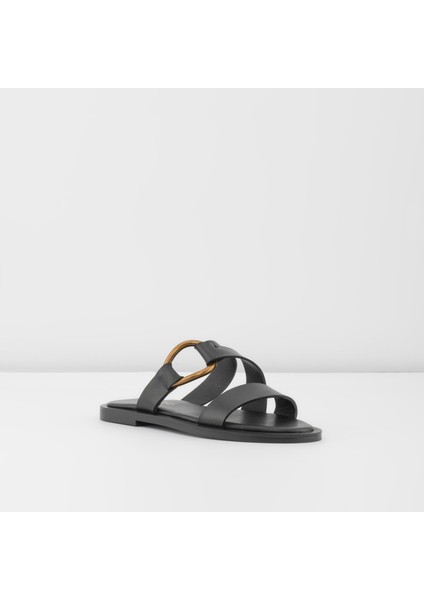Argos-Tr Sandalet Düz Terlik - Siyah fırsatları