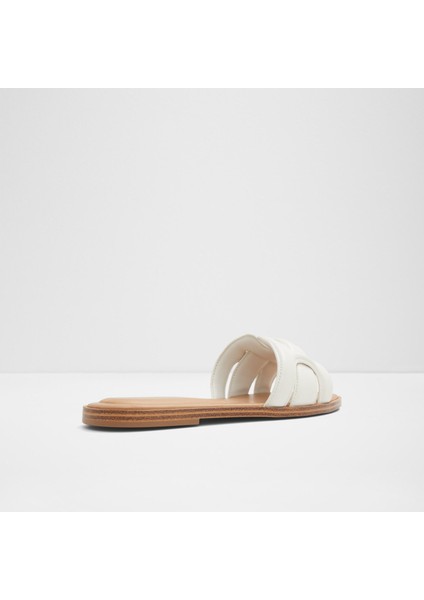 Elenaa Sandalet Düz Terlik - Ekru fiyatları