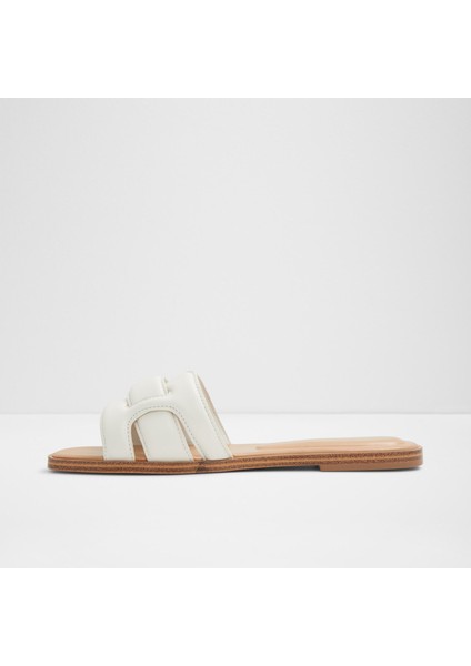 Elenaa Sandalet Düz Terlik - Ekru modelleri