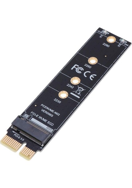 M.2 Nvme SSD Ngff To Pcie 3.0 X1 Adaptör M Key Kart Çevirici Dönüştürücü Adaptör 4391