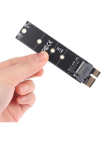 M.2 Nvme SSD Ngff To Pcie 3.0 X1 Adaptör M Key Kart Çevirici Dönüştürücü Adaptör 4391