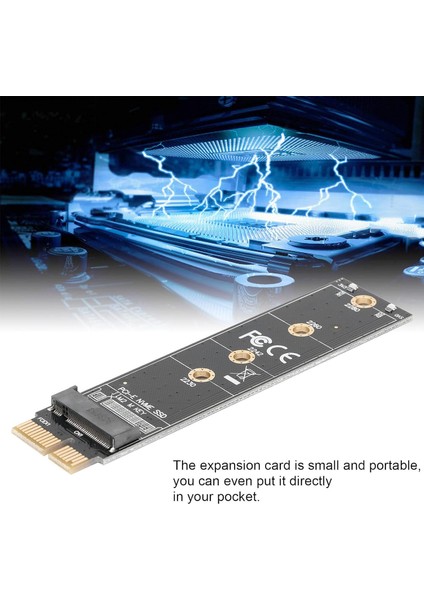 M.2 Nvme SSD Ngff To Pcie 3.0 X1 Adaptör M Key Kart Çevirici Dönüştürücü Adaptör 4391