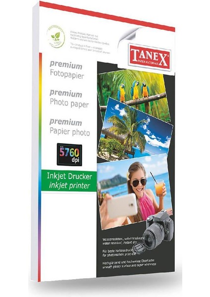 A4 Parlak Gloss Fotoğraf Kağıdı 200 gr /M² 25 Yaprak