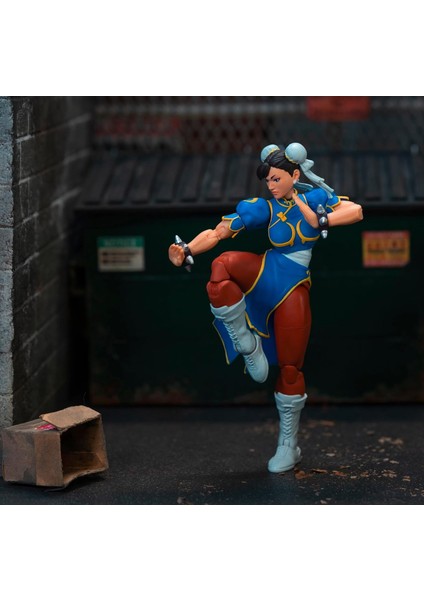Street Fighter 2 Chun-Li 15 cm Deluxe Aksiyon Figürü modelleri