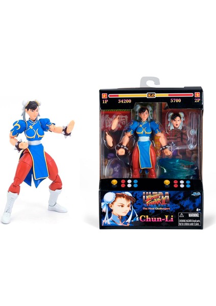 Street Fighter 2 Chun-Li 15 cm Deluxe Aksiyon Figürü indirimleri