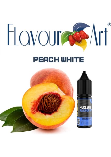 Peach White Aroması Beyaz Şeftali 10 ml