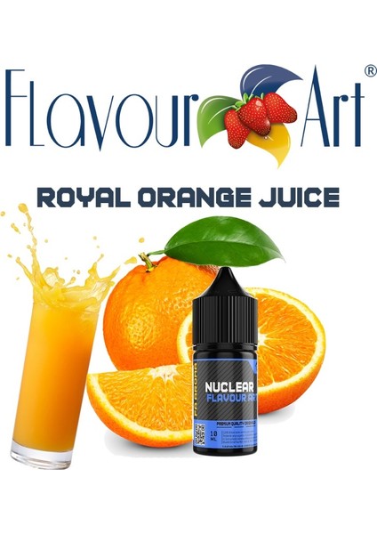 Royal Orange Juice Aroması Portakal Suyu 10 ml