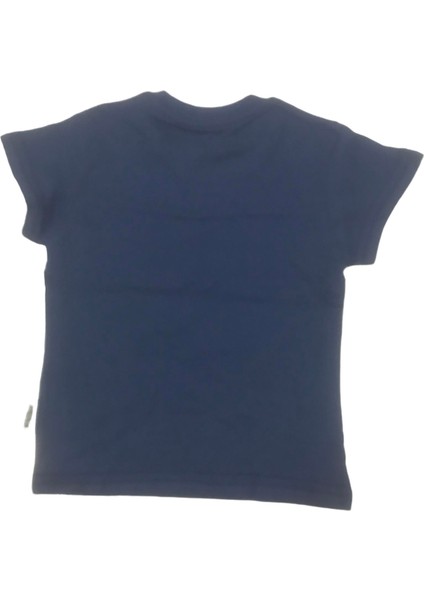 T-Shirt Armalı Indigo