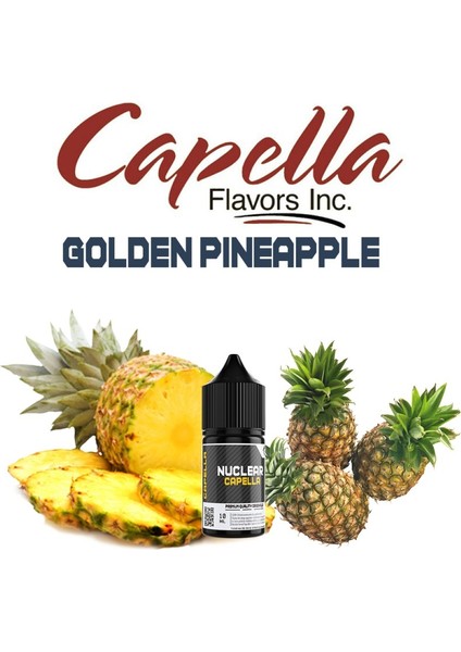 Golden Pineapple Aroması Ananas Aroma 10 ml