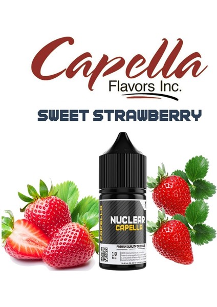 Sweet Strawberry Aroması Tatlı Çilek Aroma 10 ml