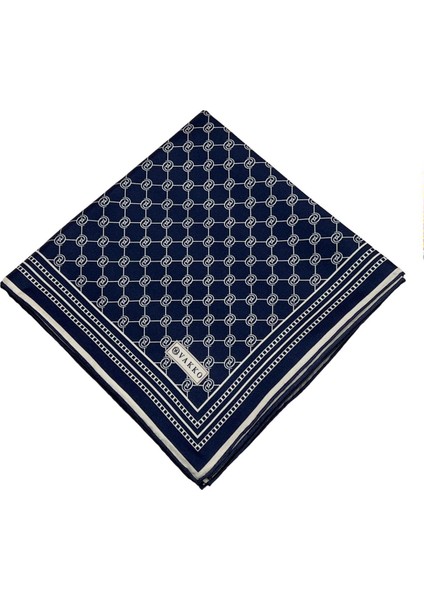 Twill Ipek Eşarp - Özel Seri - Lacivert fırsatları