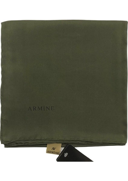 Düz Ipek Eşarp - 1138 Haki Twill