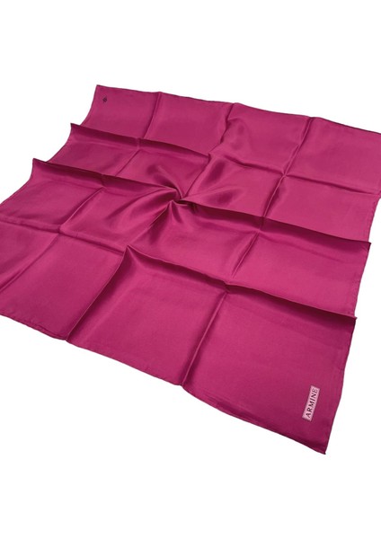 Düz Ipek Eşarp - 132 Mat Pembe