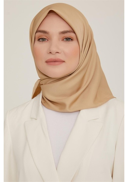 Düz Twill Eşarp - Bej 777
