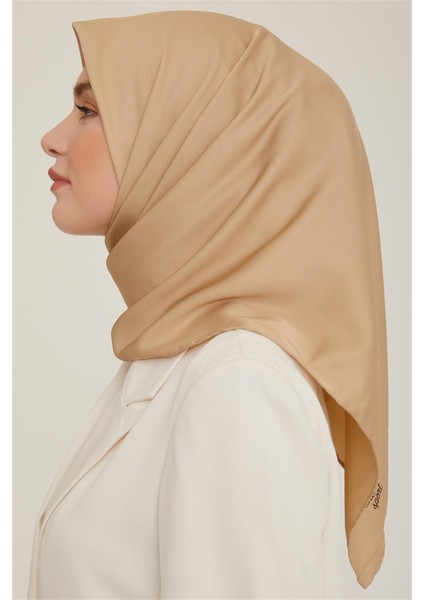 Düz Twill Eşarp - Bej 777 fiyatları