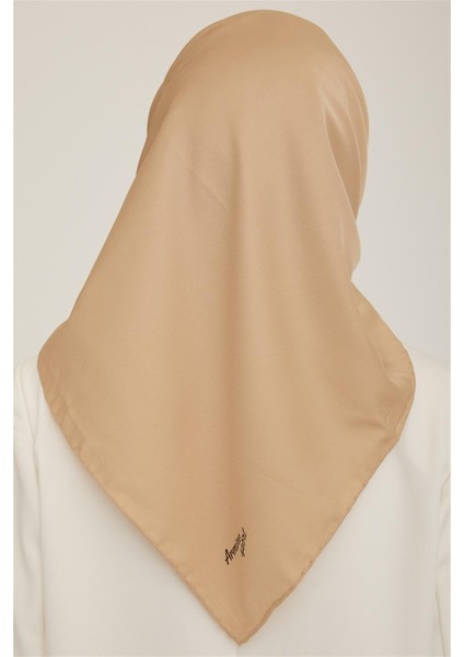 Düz Twill Eşarp - Bej 777 fırsatları