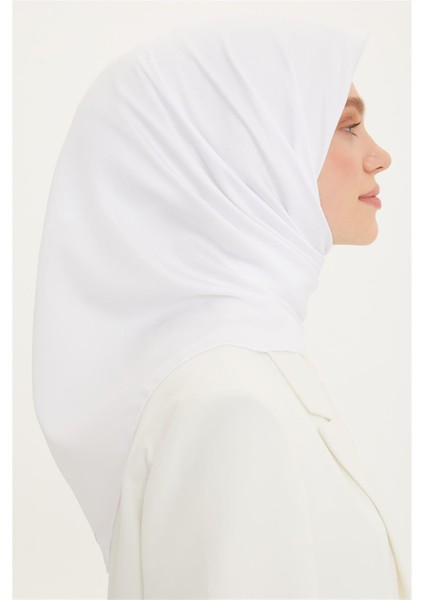 Düz Twill Eşarp - Beyaz 147 fiyatları