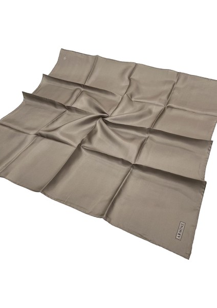 Düz Ipek Eşarp - 21 Taş Twill