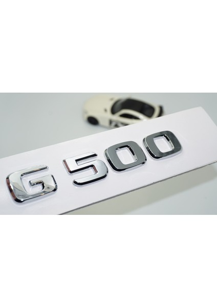G500 Bagaj Krom Abs 3m 3D Yazı Logo Benz Ile Uyumlu
