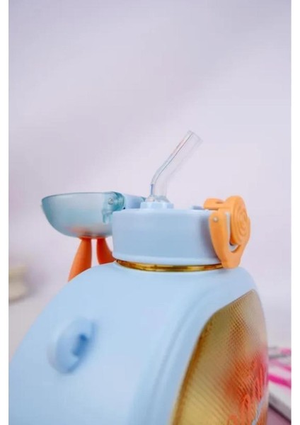 Tavşan Kulak Figürlü Askılı Sağlıklı Polikarbon Matara Suluk 700 ml fiyatları