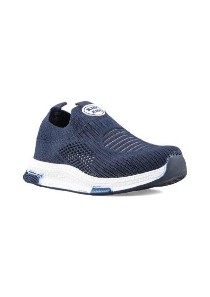 Kids Aqua Yumuşak Esnek Hafif Nefes Alabilen Unisex File Çocuk Sneaker Spor Ayakkabı Lacivert
