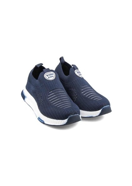 Kids Aqua Yumuşak Esnek Hafif Nefes Alabilen Unisex File Çocuk Sneaker Spor Ayakkabı Lacivert fiyatları