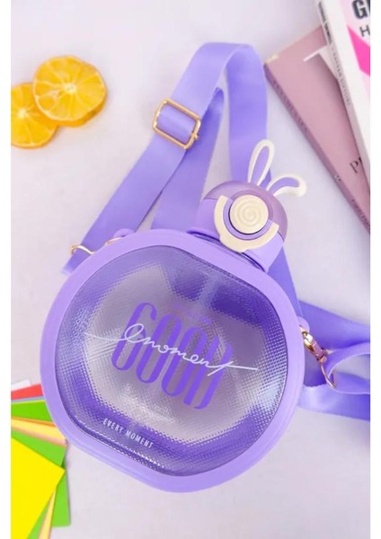 Tavşan Kulak Figürlü Askılı Sağlıklı Polikarbon Matara Suluk 700 ml fırsatları