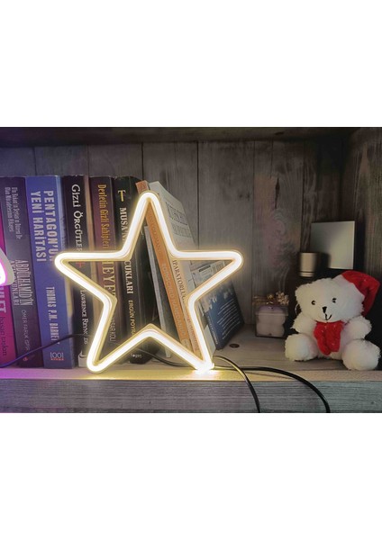 Neon Işıklı Yıldız