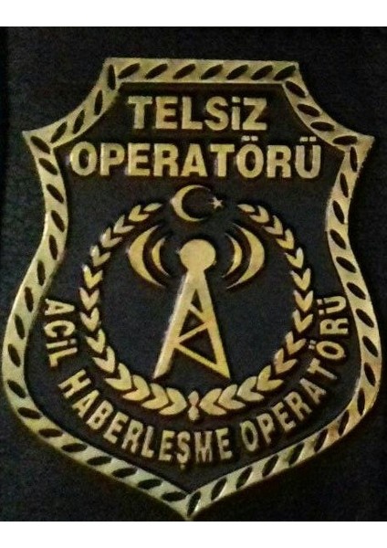Telsiz Operatörü,amatör Telsizci Rozetli Cüzdanı,+1 Rozet Al.sivile Satılmaz. modelleri