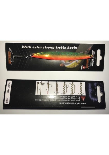 Frodo Olta Kaşık Kırmızı 18 gr