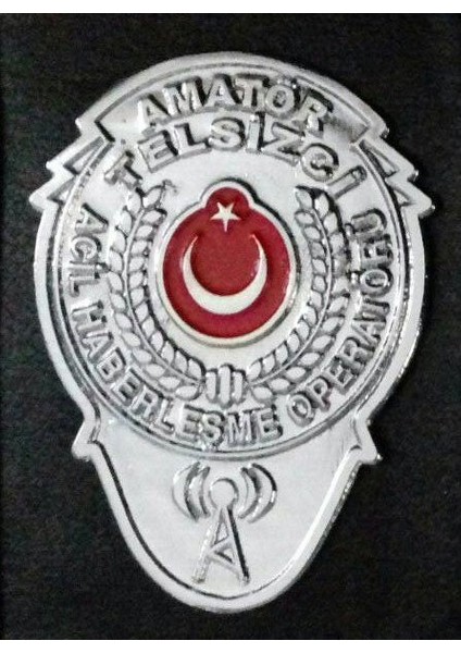 Telsiz Operatörü,amatör Telsizci Rozetli Cüzdanı,+1 Rozet Al.sivile Satılmaz. fiyatları