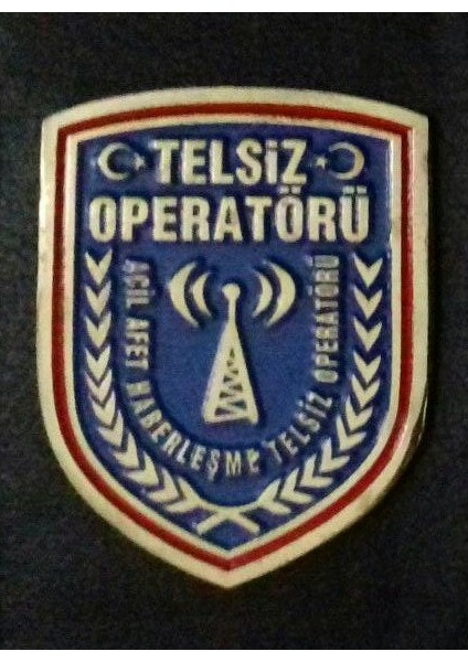 Telsiz Operatörü,amatör Telsizci Rozetli Cüzdanı,+1 Rozet Al.sivile Satılmaz. modelleri