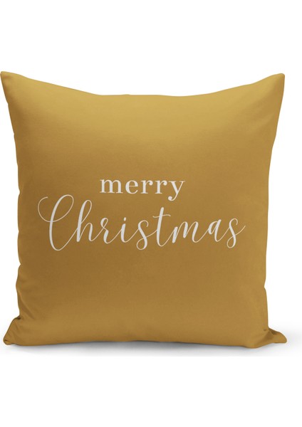 Yılbaşı Serisi Çift Tarafı Dijital Baskılı Kırlent Kılıfı (Christmas Noel Cushion Cover)