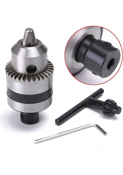 3/8 mm Kaplin Vida Seti Okul Proje Ödev Hobi Uygulama 5 mm Motor Mili Için Mandren Adaptör
