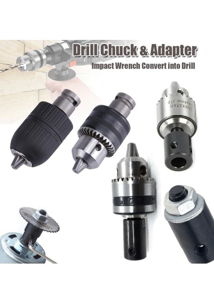 3/8 mm Kaplin Vida Seti Okul Proje Ödev Hobi Uygulama 5 mm Motor Mili Için Mandren Adaptör