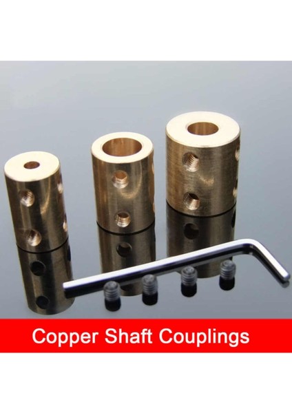 Cnc Motor Şaftı Çoğaltıcı 5-8 mm 6-8 mm 8-8 mm Şaft Kaplini 3'lü Bağlantı Elemanı Okul Proje Uygulama