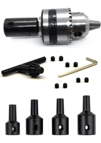 Motor Için Küçük Anahtarlı Metal 6 mm Mandren 4mm 5 mm 6 mm 8 mm Kaplinli Okul Proje Ödev Uygulama Hobi