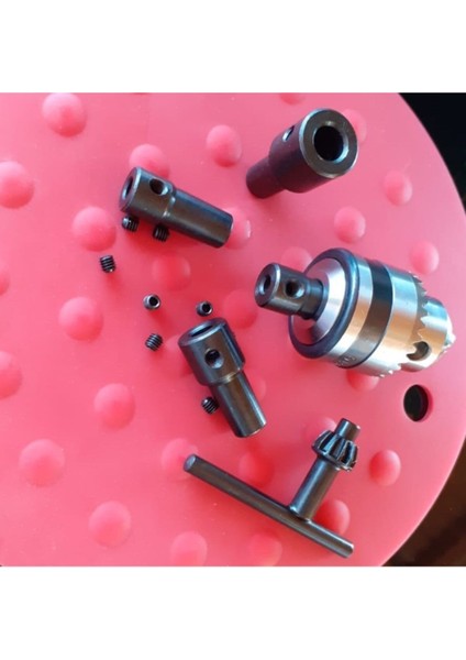 Motor Için Küçük Anahtarlı Metal 6 mm Mandren 4mm 5 mm 6 mm 8 mm Kaplinli Okul Proje Ödev Uygulama Hobi